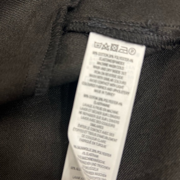 FC Jeans Gazelle Front zip pencil black size 8 skirt - Picture 10 of 10